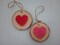 String Art Heart Christmas Ornament image 1